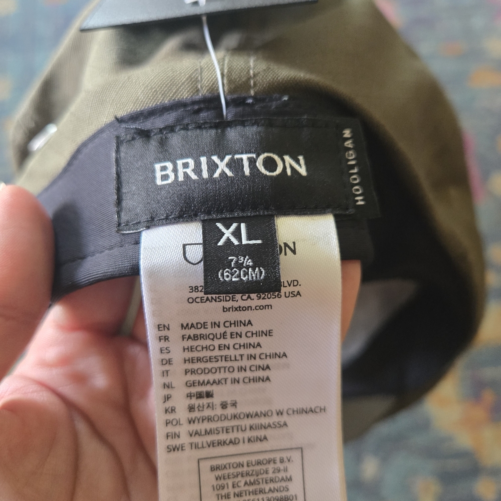 Gifted - Brixton Olive Green Paperboy Hat